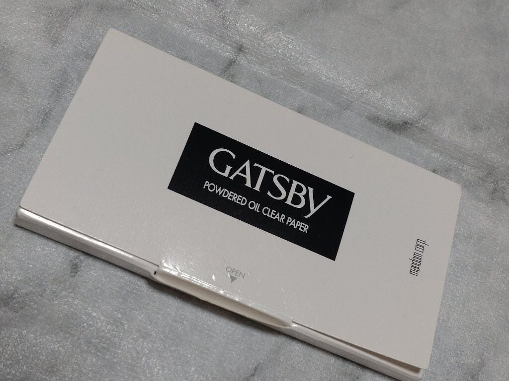 パウダーあぶらとり紙/ギャツビー/あぶらとり紙を使ったクチコミ(1枚目)