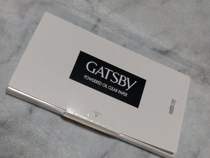 パウダーあぶらとり紙/ギャツビー/あぶらとり紙を使ったクチコミ(1枚目)