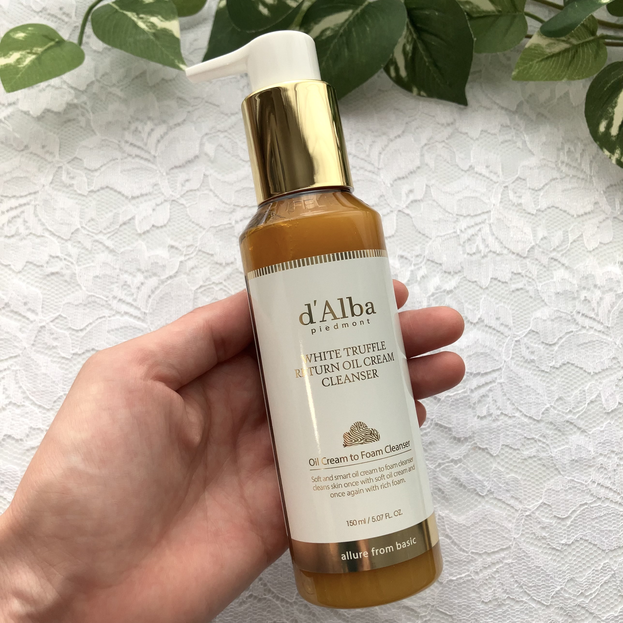 ホワイトトリュフリターンオイルクリームクレンザー/ダルバ/クレンジングを使ったクチコミ（2枚目）
