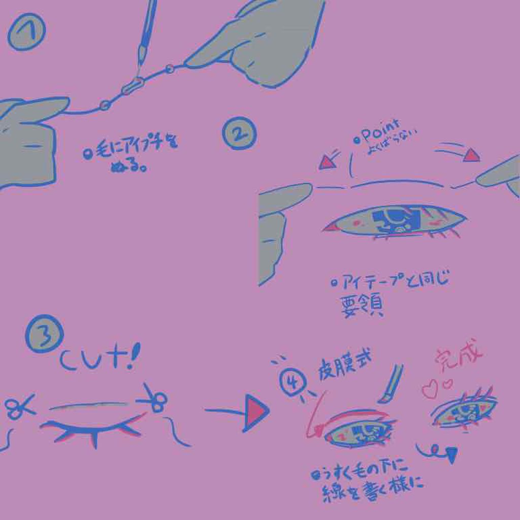 SH ダブルアイリッド/セリア/二重まぶた用アイテムを使ったクチコミ(2枚目)