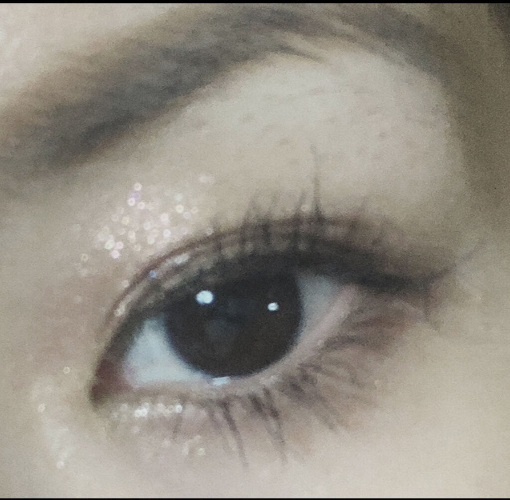 J4006 マスカラ 扇段/白鳳堂/メイクブラシを使ったクチコミ（2枚目）