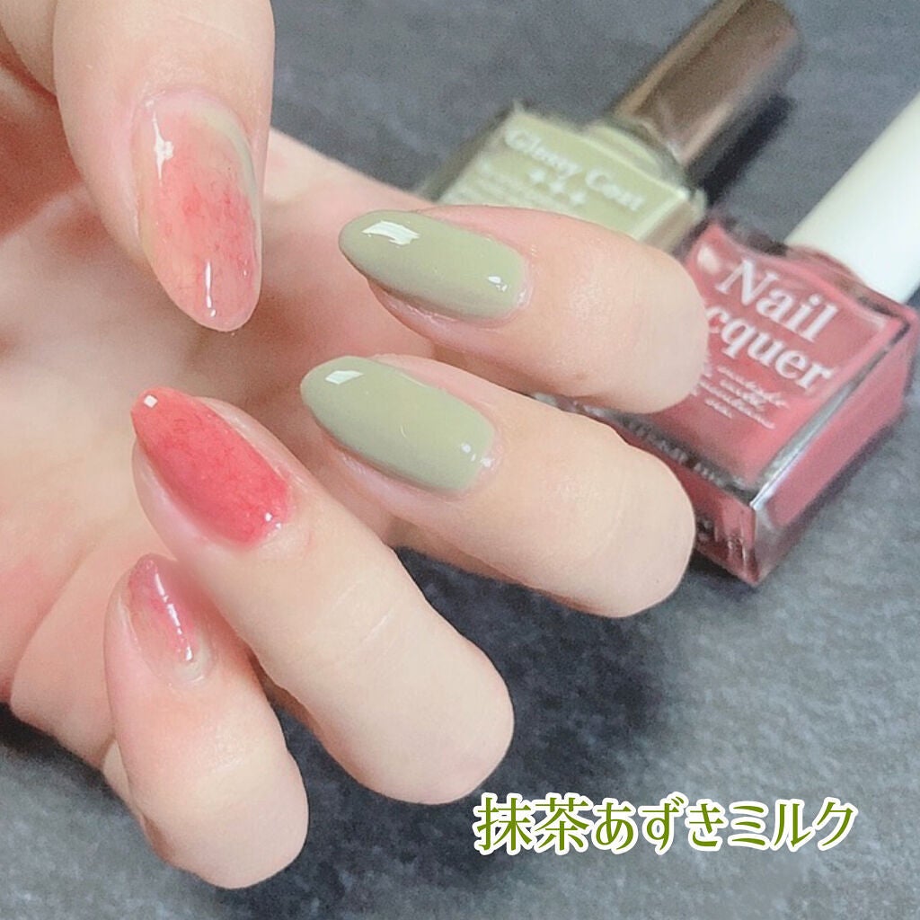 グロッシーコート/スキューズミー/オールインワンネイルを使ったクチコミ(1枚目)