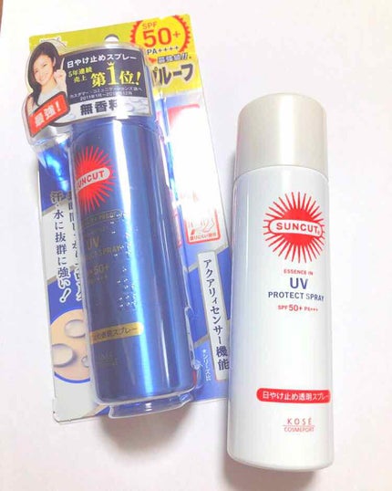 ウルトラUV スーパーパーフェクトスプレー(スーパーウォータープルーフ)/サンカット®/日焼け止めミスト・スプレーを使ったクチコミ(1枚目)