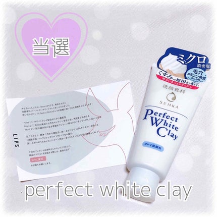パーフェクトホワイトクレイ/SENKA(専科)/洗顔フォームを使ったクチコミ(1枚目)