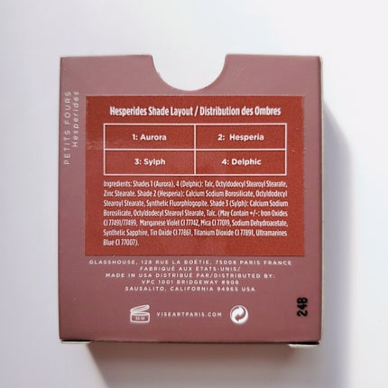 Petits Fours Palette/VISEART/アイシャドウパレットを使ったクチコミ(6枚目)