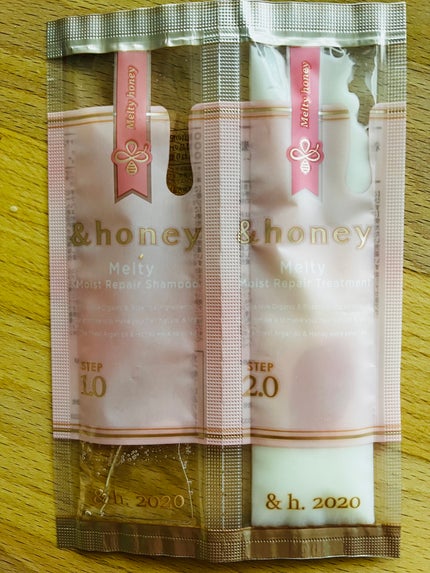 &honey Melty モイストリペア シャンプー1.0/モイストリペア ヘアトリートメント2.0/&honey/市販シャンプーを使ったクチコミ(1枚目)