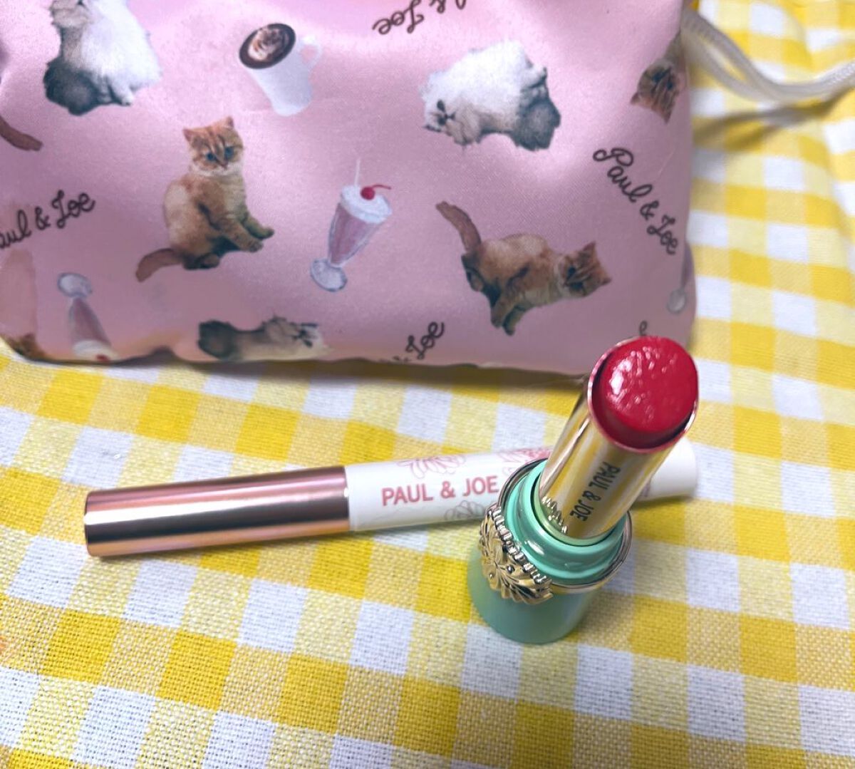 リップ クレヨン 01 ソワレ/PAUL & JOE BEAUTE/口紅を使ったクチコミ（1枚目）