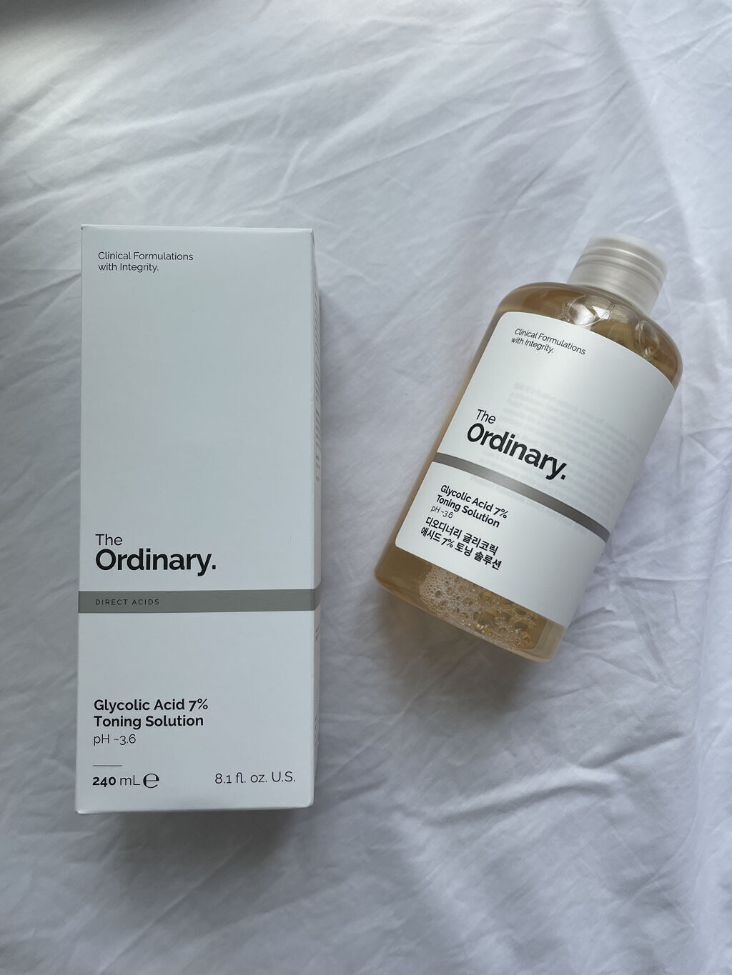 Glycolic Acid 7% Toning  Solution/The Ordinary/ブースター・導入液を使ったクチコミ（2枚目）