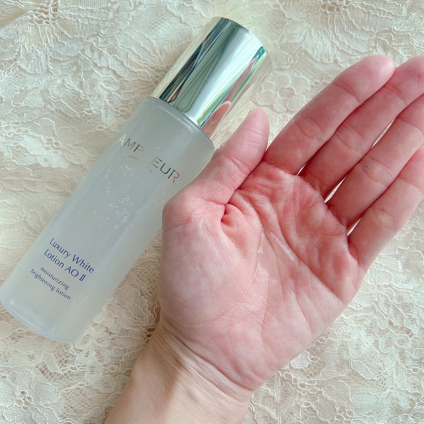 ラグジュアリーホワイト ローションAO II/アンプルール/化粧水を使ったクチコミ(2枚目)
