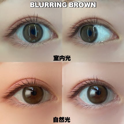 ブラーリング/OLOLA/カラーコンタクトレンズを使ったクチコミ(4枚目)