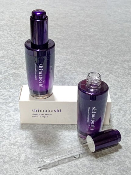 レストレーションセラム/shimaboshi/ブースター・導入液を使ったクチコミ(1枚目)