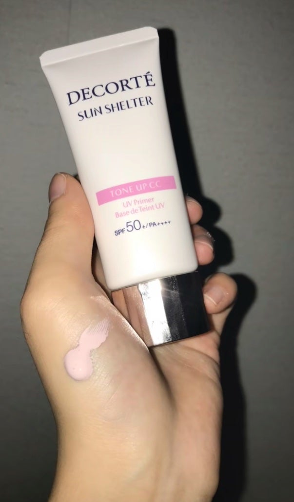 サンシェルター マルチ プロテクション トーンアップCC/DECORTÉ/化粧下地を使ったクチコミ(2枚目)