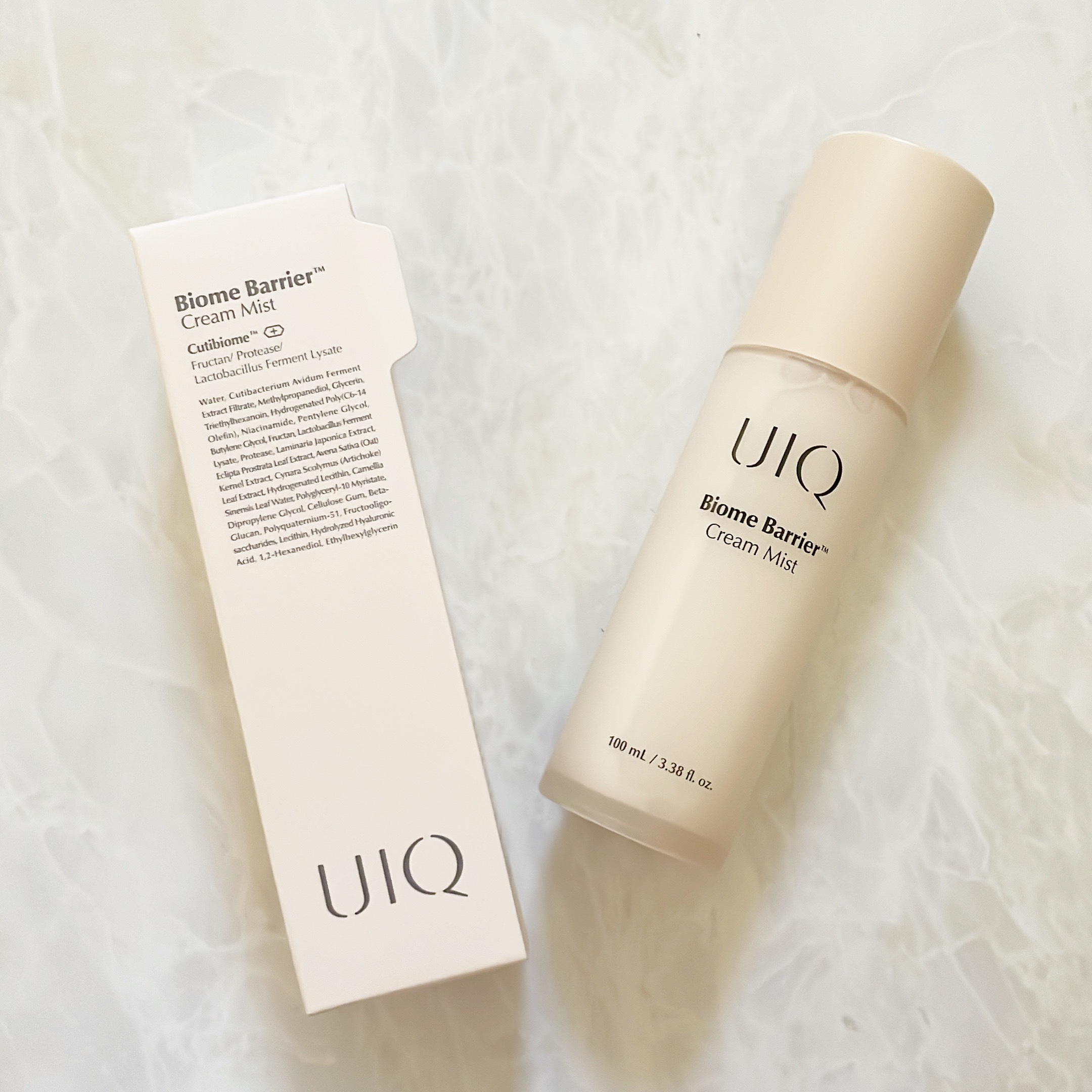 バイオームバリア クリームミスト/UIQ/ミスト状化粧水を使ったクチコミ（2枚目）