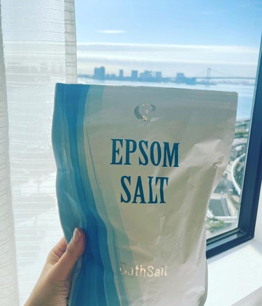 Epsom Salt (エプソムソルト) 国産(岡山県産)/EARTH CONSCIOUS (アースコンシャス)/入浴剤を使ったクチコミ（1枚目）