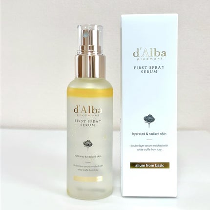 ダルバ ホワイトトリュフファーストスプレーセラム/ダルバ/ミスト状化粧水を使ったクチコミ(4枚目)