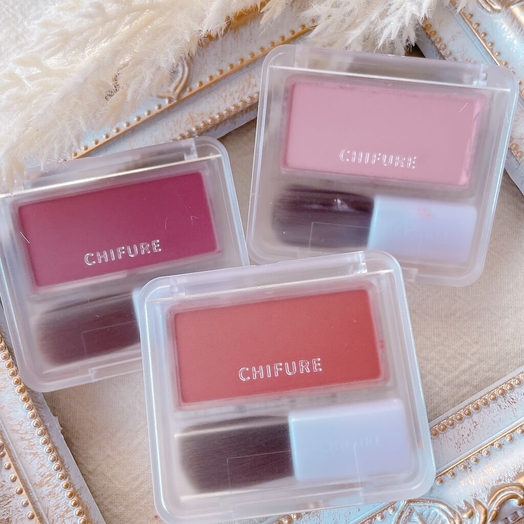 パウダー チーク/ちふれ/パウダーチークを使ったクチコミ(1枚目)