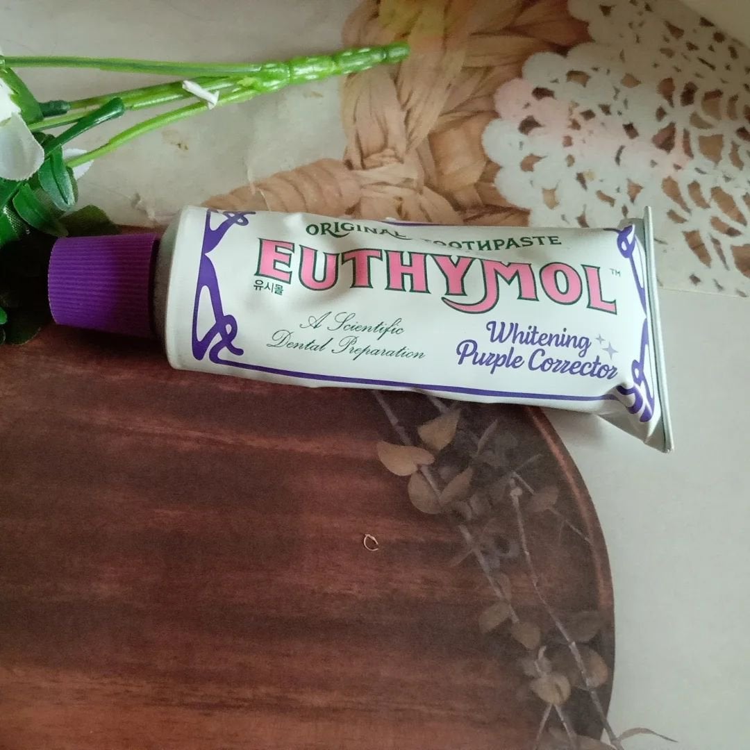 ホワイトパープル歯みがき ピーチフローラルミントの香り/EUTHYMOL/歯磨き粉を使ったクチコミ(9枚目)