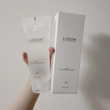 ラゴム ジェルトゥウォーター クレンザー(朝用洗顔)/LAGOM /洗顔フォームを使ったクチコミ（1枚目）