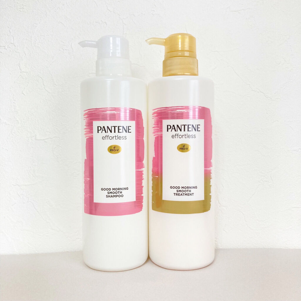 パンテーン エフォートレス グッドモーニング スムース シャンプー／トリートメント/パンテーン/市販シャンプーを使ったクチコミ（2枚目）