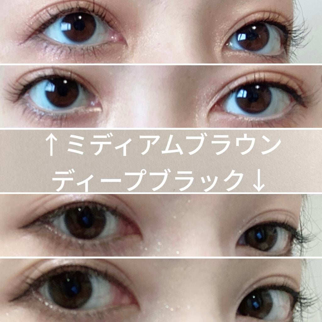 「密着アイライナー」ショート筆リキッド/デジャヴュ/リキッドアイライナーを使ったクチコミ(3枚目)