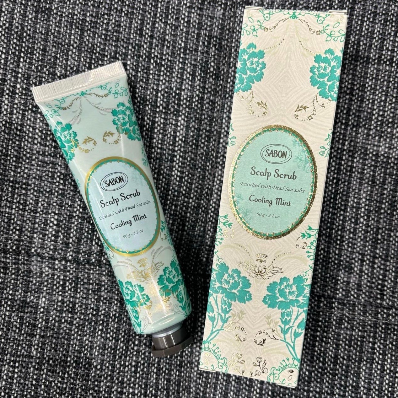 ヘッドスクラブ リフレッシング(ミント)/SABON/ヘッドスクラブを使ったクチコミ(1枚目)