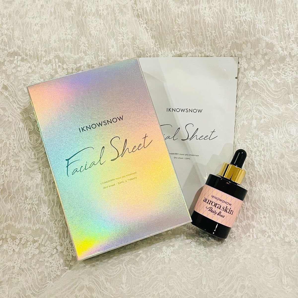 フェイシャルシート/IKNOWSNOW/シートマスク・パックを使ったクチコミ(1枚目)