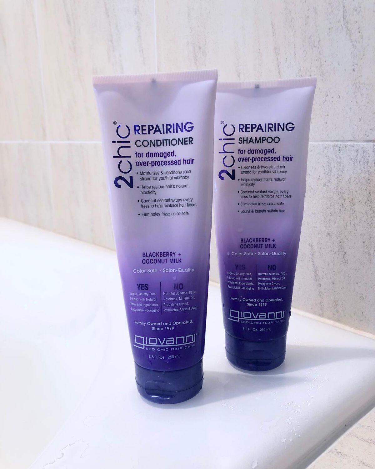 ジョヴァンニ 2chic ダメージ シャンプー/コンディショナー/giovanni/市販シャンプーを使ったクチコミ（1枚目）
