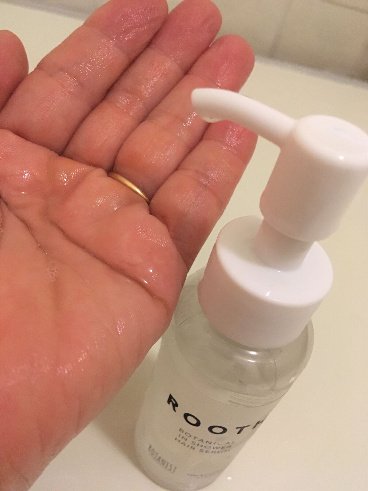 ルース ボタニカルインシャワー ヘアセラム/BOTANIST/洗い流すヘアトリートメントを使ったクチコミ(2枚目)