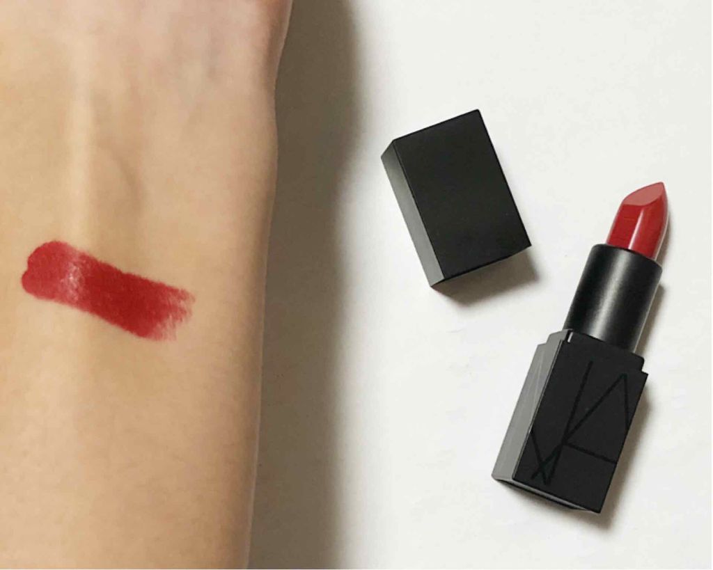オーデイシャスリップスティック/NARS/口紅を使ったクチコミ(2枚目)