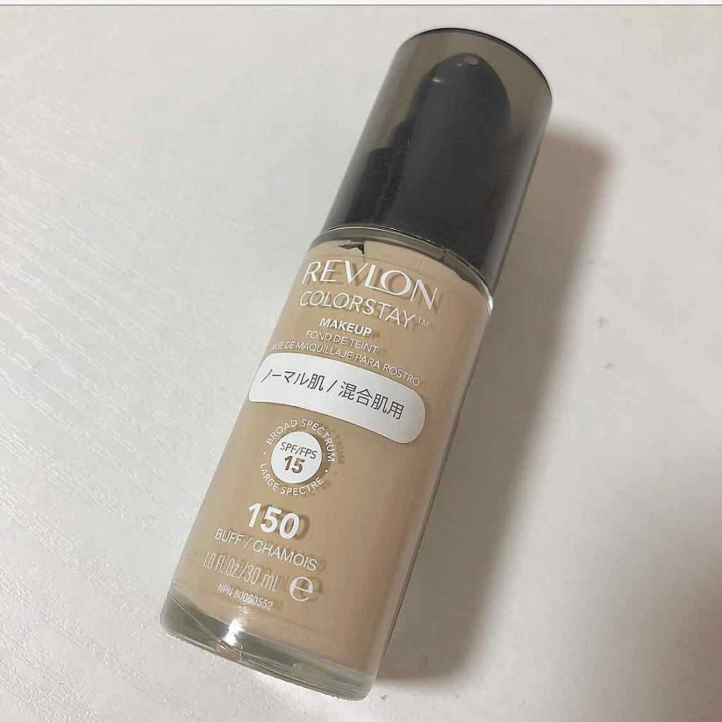 カラーステイ メイクアップ/REVLON/リキッドファンデーションを使ったクチコミ(1枚目)
