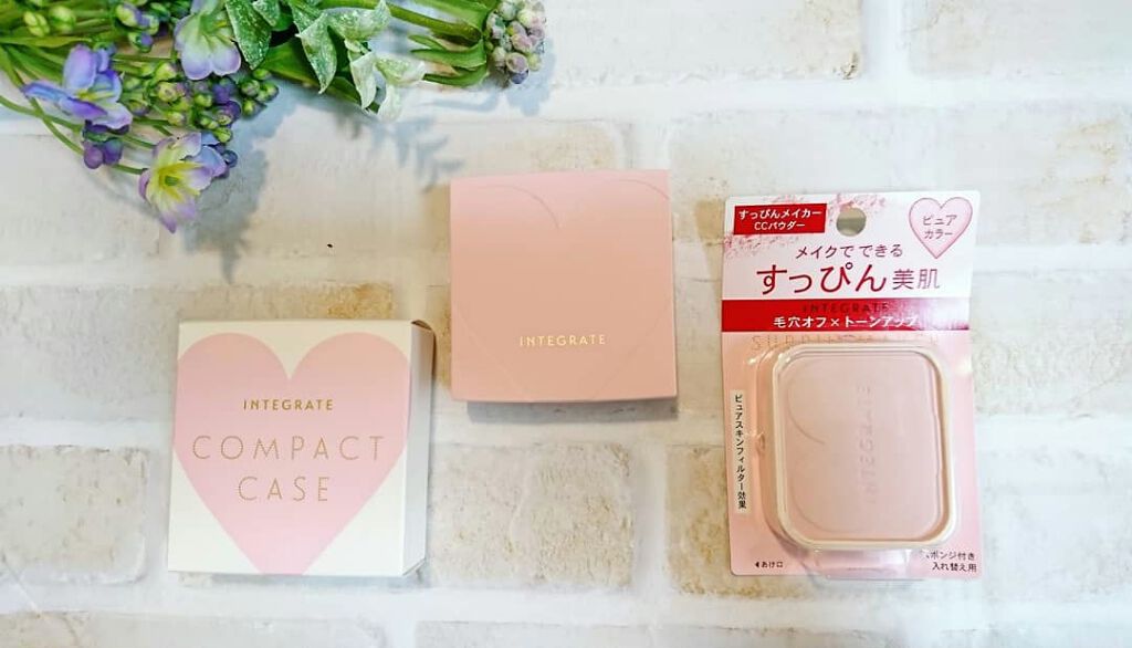 すっぴんメイカー　CCパウダー/インテグレート/プレストパウダーを使ったクチコミ（2枚目）