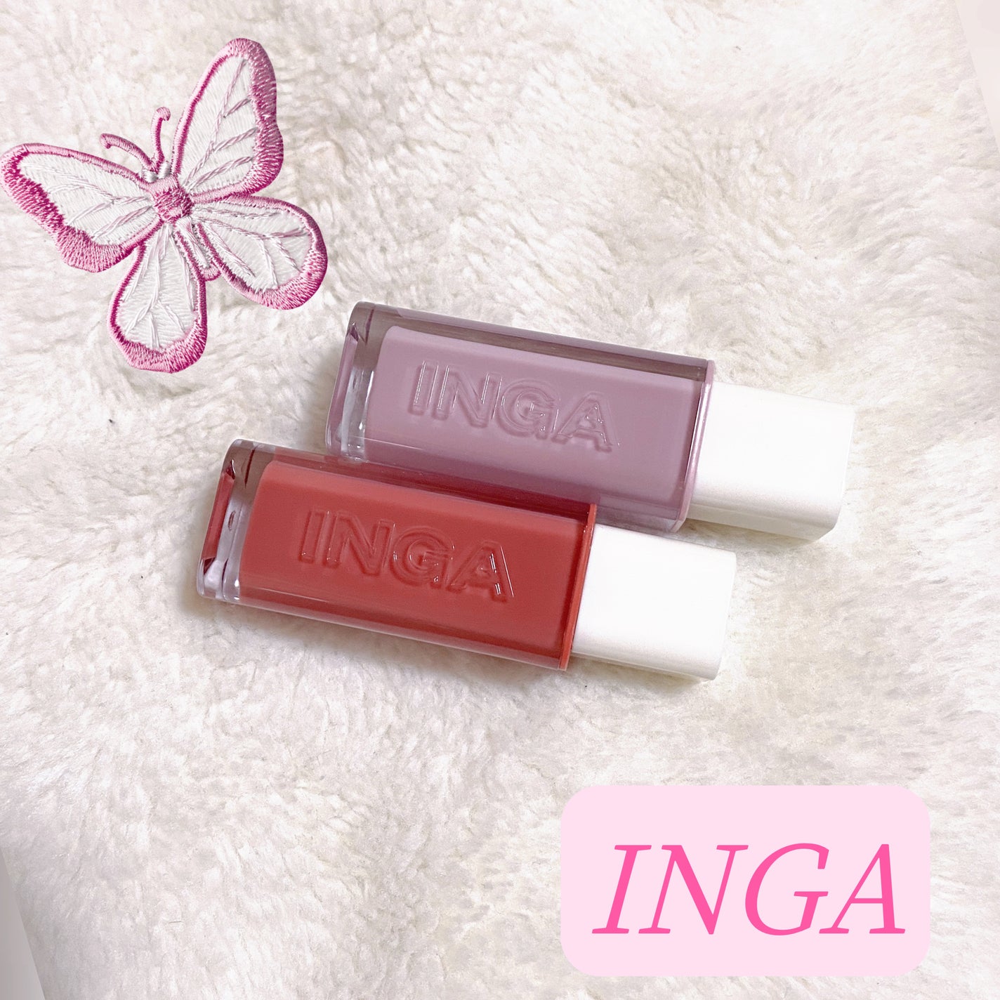 ウォーターグローリップティント/INGA/リップティントを使ったクチコミ(1枚目)