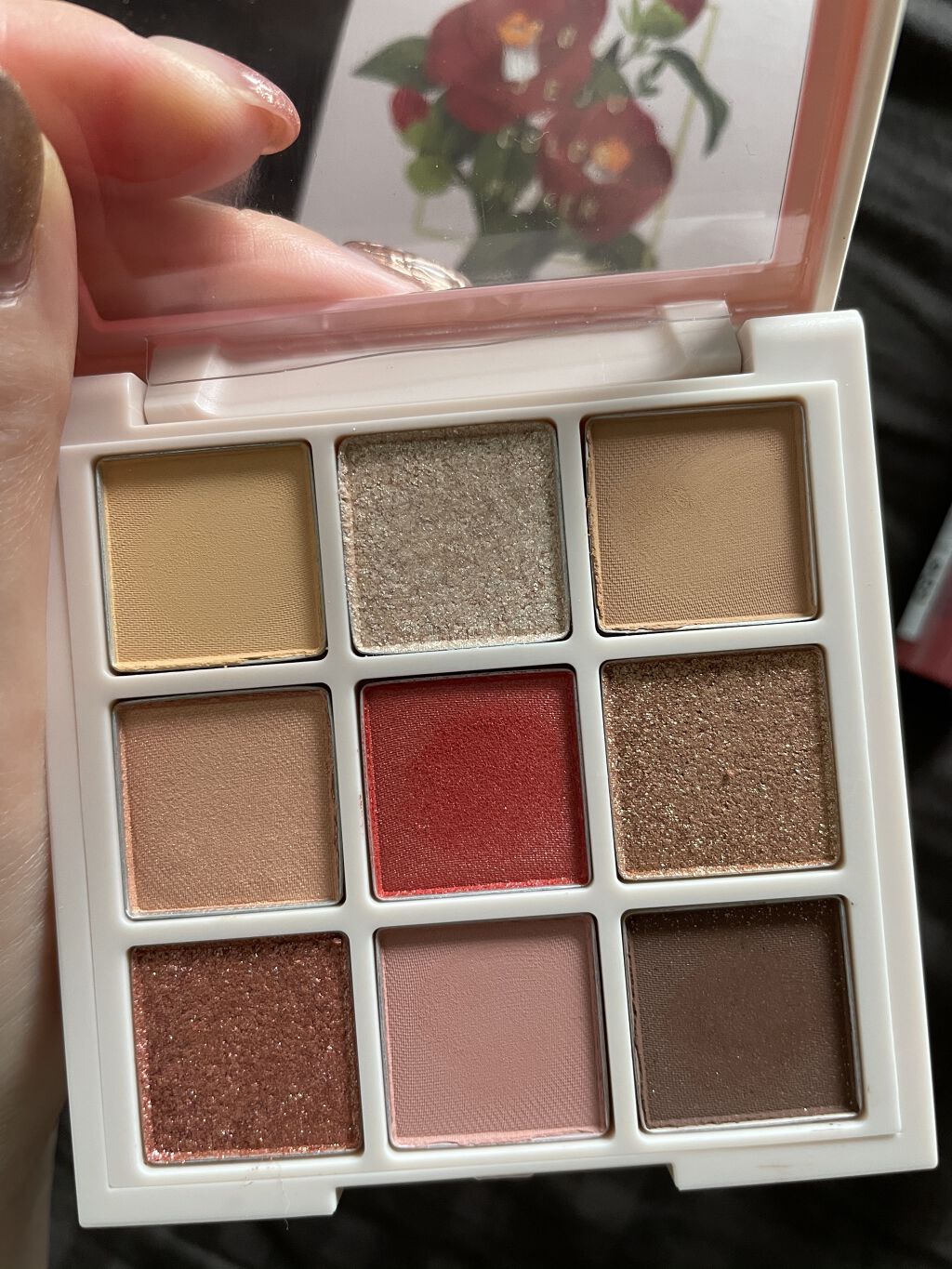 カメリア アイパレット/innisfree/アイシャドウパレットを使ったクチコミ（3枚目）
