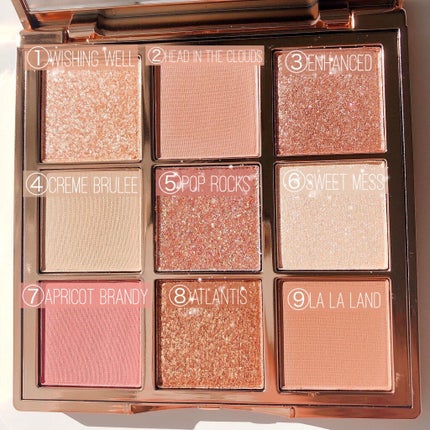 VenusMarble 9色アイシャドウパレット/Venus Marble/アイシャドウパレットを使ったクチコミ(2枚目)