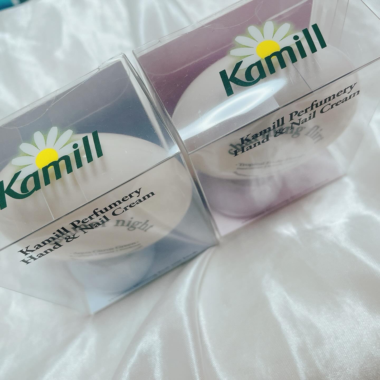 パフューマリー ハンド＆ネイルクリーム チャーミングフラート 50ml/カミール/ハンドクリームを使ったクチコミ（3枚目）