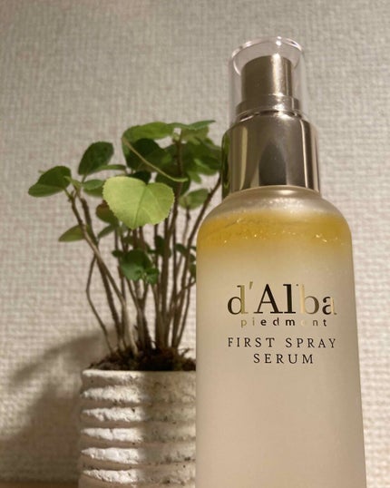 ダルバ ホワイトトリュフファーストスプレーセラム/ダルバ/ミスト状化粧水を使ったクチコミ(1枚目)
