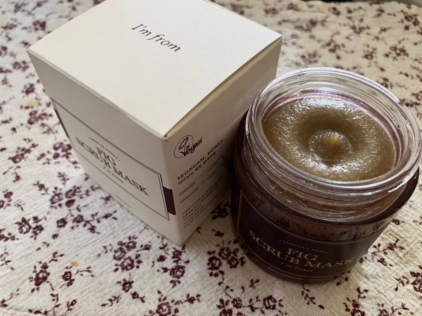 フィグスクラブマスク/I'm from/スクラブ・ゴマージュを使ったクチコミ(2枚目)