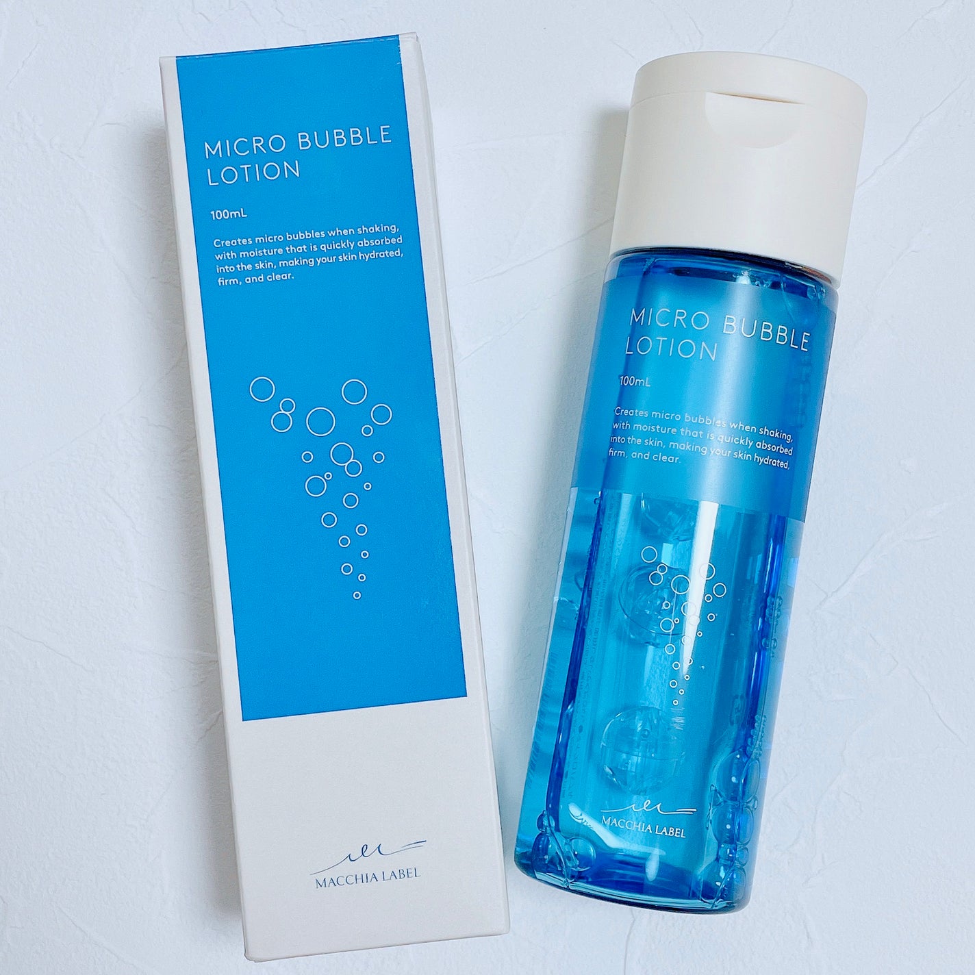 薬用マイクロバブルローション/Macchia Label/化粧水を使ったクチコミ(1枚目)