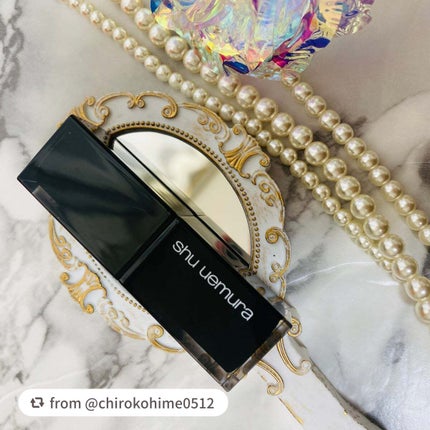 キヌ ルージュ マット/shu uemura/口紅を使ったクチコミ(4枚目)