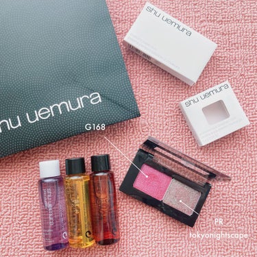 プレスド アイシャドー（レフィル） G ビビッドグレープ 168/shu uemura/シングルアイシャドウを使ったクチコミ（2枚目）