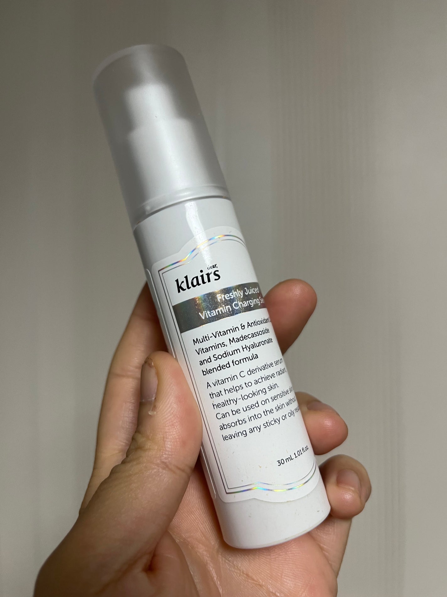 フレッシュリージュースドビタミンチャージングセラム(30ml)/Klairs/美容液を使ったクチコミ(1枚目)