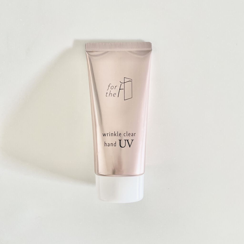 フォーザエフ 薬用 リンクルクリア ハンド UV /ナリスアップ/ハンドクリームを使ったクチコミ（1枚目）
