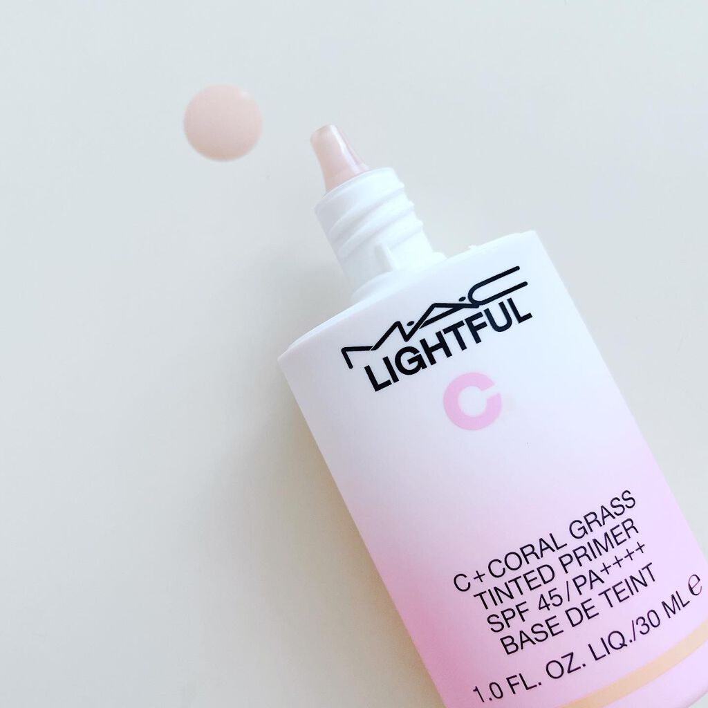 ライトフル Ｃ＋ティンティッド プライマーSPF45(PA++++)/M・A・C/化粧下地を使ったクチコミ（3枚目）
