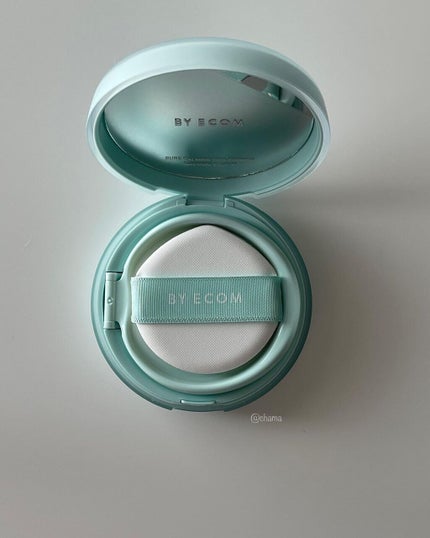 ピュアカーミングシカ クッションファンデーション/BY ECOM/クッションファンデーションを使ったクチコミ(4枚目)