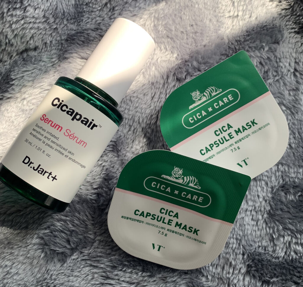 CICA カプセルマスク/VT/洗い流すパック・マスクを使ったクチコミ（2枚目）