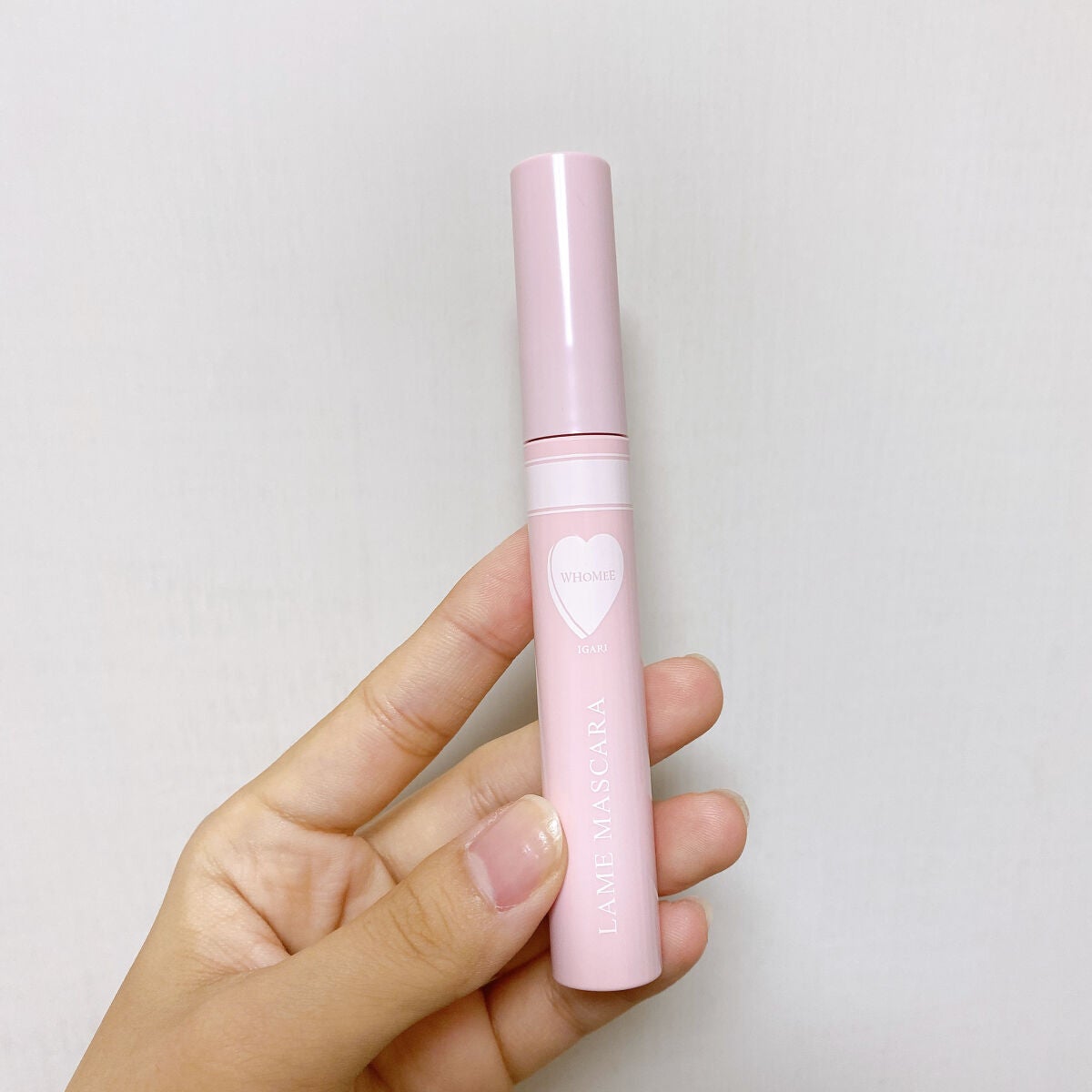 ラメマスカラ シルバー/WHOMEE/マスカラを使ったクチコミ(2枚目)