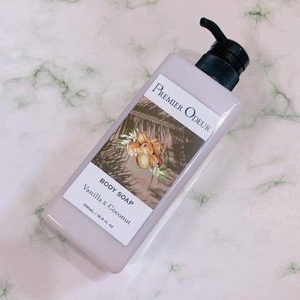 premier odeur プルミエ オドゥール ボディソープ バニラ&ココナッツ