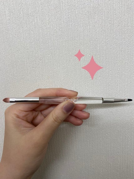 アイシャドウブラシ 熊野筆/CipiCipi/メイクブラシを使ったクチコミ(1枚目)
