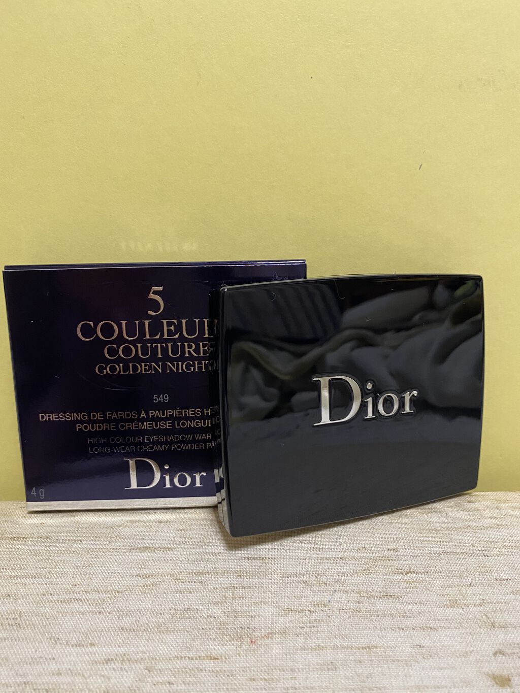 サンク クルール クチュール＜ゴールデン ナイツ＞/Dior/アイシャドウパレットを使ったクチコミ（1枚目）
