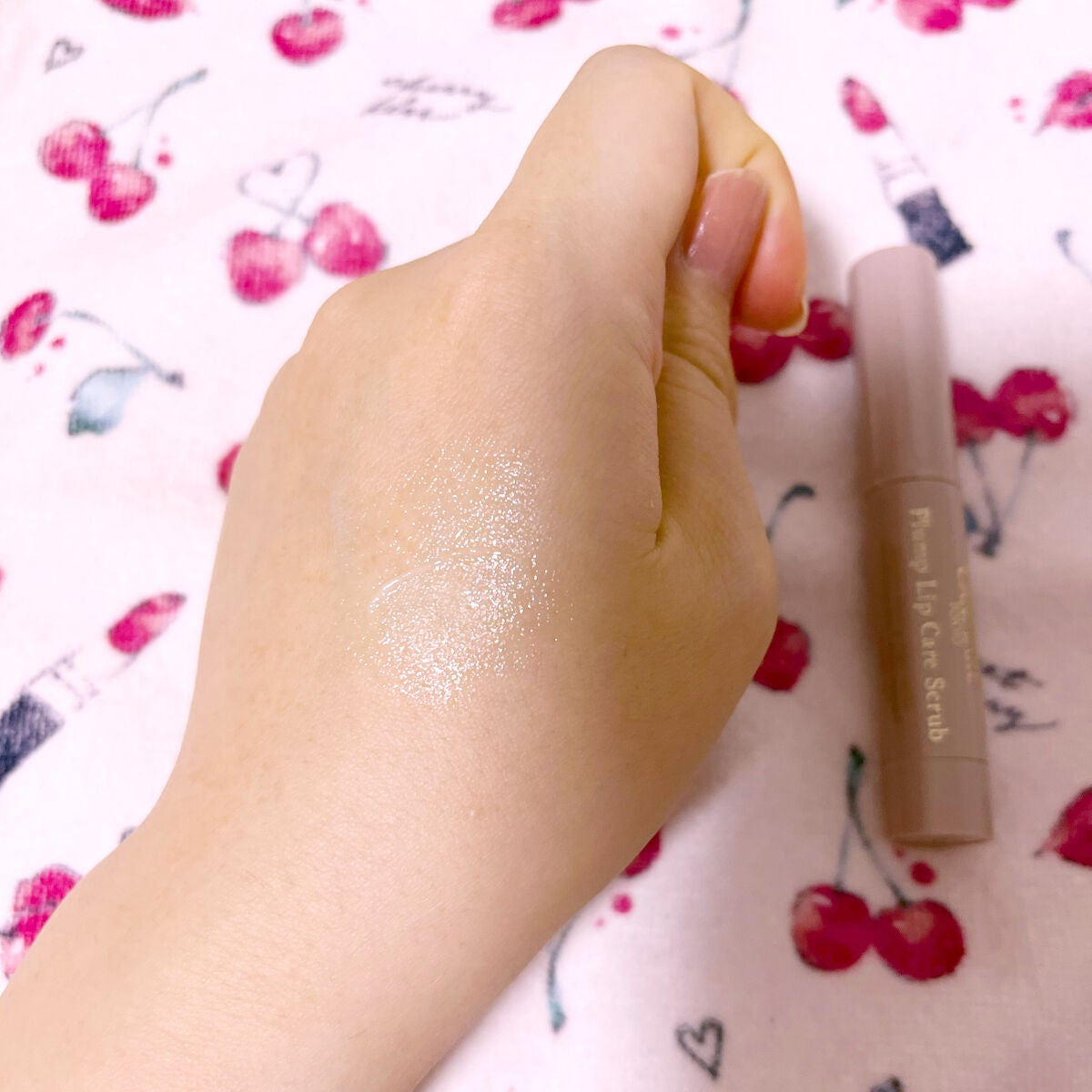 プランプリップケアスクラブ/キャンメイク/リップスクラブを使ったクチコミ(2枚目)